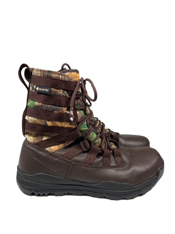 Nike Men's Brown Camoflauge SFB Gen 2 8" GTX Realtree Tactical Boots - 9.5