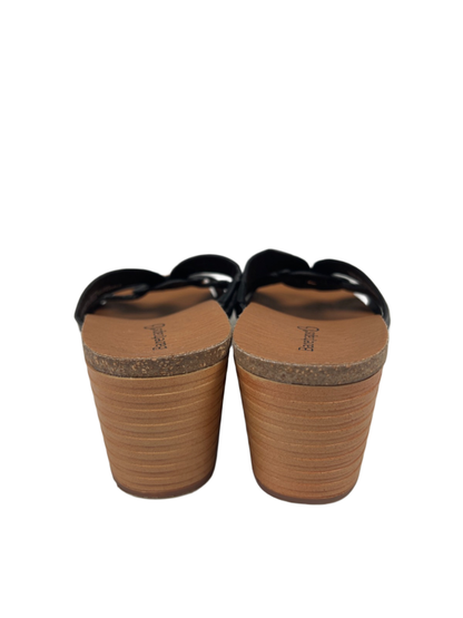 Baretraps Women's Black Yadora Strappy Wedge Sandals - 8.5 image 4