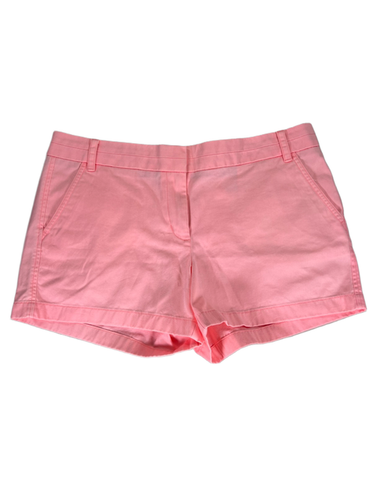 J.Crew Women's Pink Casual Cotton Chino Shorts - 12