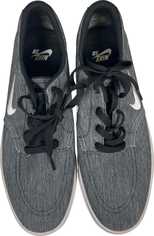 Nike SB Men’s Gray Canvas Low Top Lace Up Sneakers - 10 image 3