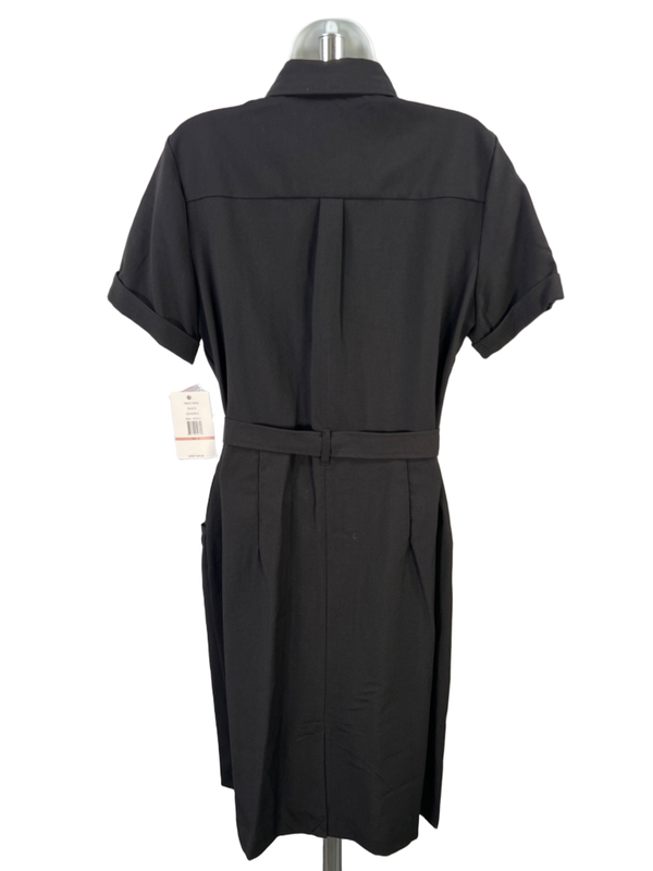 Zac and Rachel Women's Black Short Sleeve Utility Shirt Dress - 12 image 2