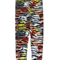 Ed Hardy Women's Multicolor Tiger Print Pull On Ankle Leggings - M