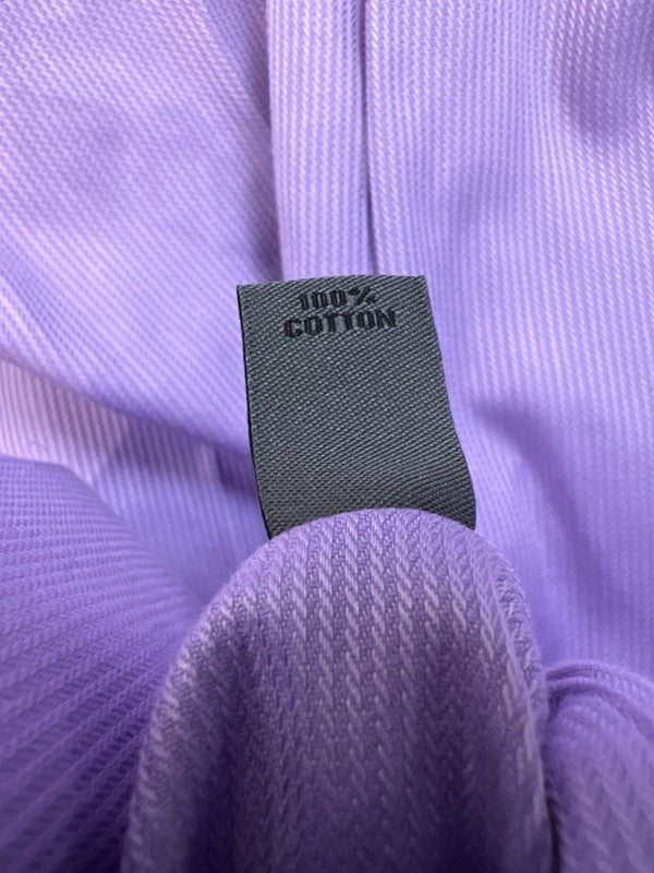 Calvin Klein Men's Purple Slim Fit Non Iron Long Sleeve Button Up Shirt - 16 image 4