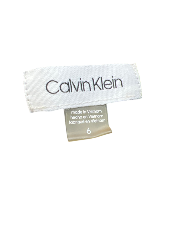 Calvin Klein Women's Black/White Short Sleeve Sheath Dress - 6 image 3