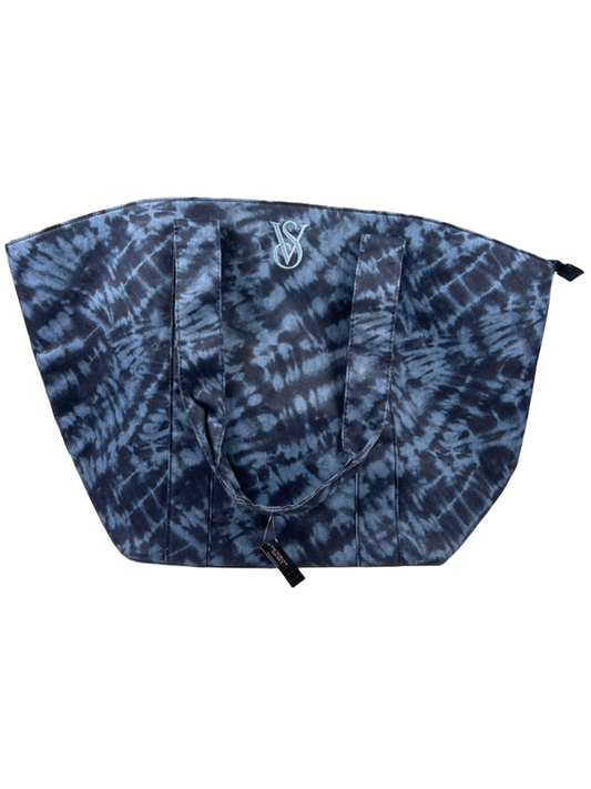Victoria's Secret Women's Blue Tie-Dye Tote Bag