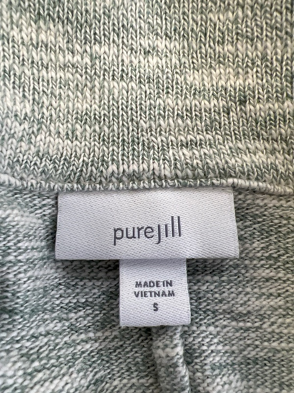 Pure J.Jill Women's Blue Long Sleeve Henley Pullover Sweater - S image 3