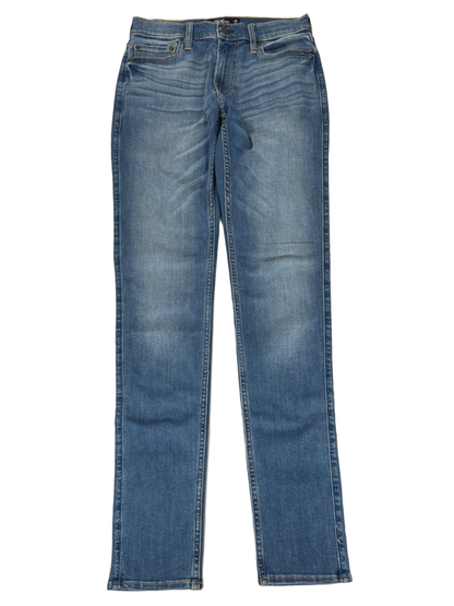 Hollister Men's Medium Wash Stacked Skinny Advanced Stretch Denim Jeans - 30x32