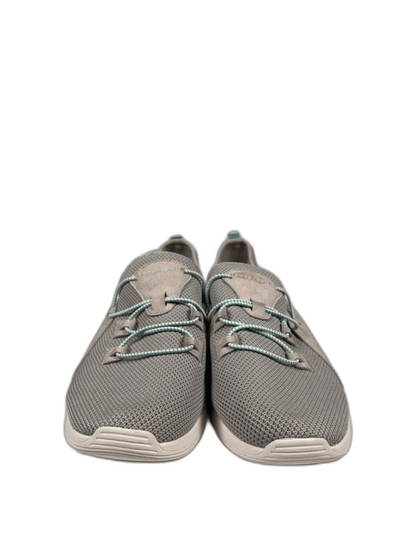Easy Spirit Women's Gray Perforated Slip On Casual Walking Shoes - 11 image 2