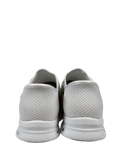 Skechers Women's White Slip-In Glide Step Rhinestone Z-Strap Sneakers - 8.5 image 5