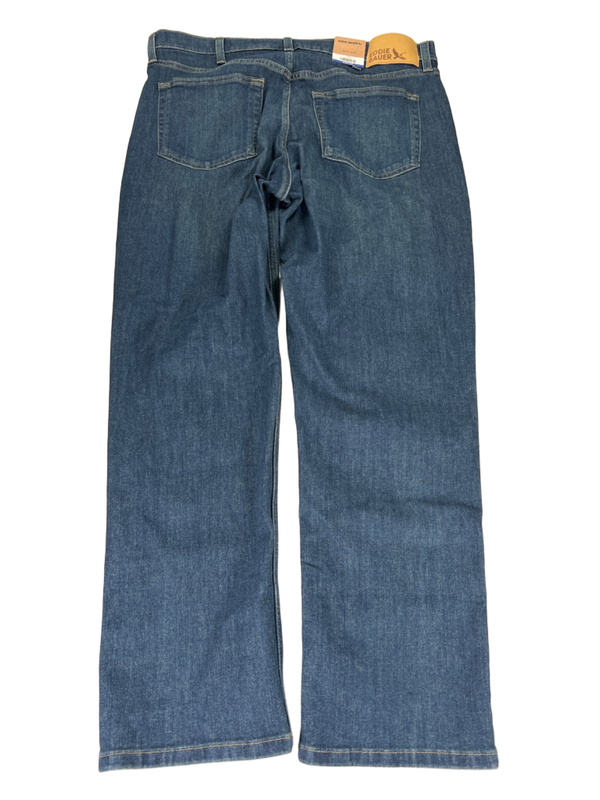 Eddie Bauer Men's Dark Wash Straight Fit Denim Jeans - 36x30 image 2