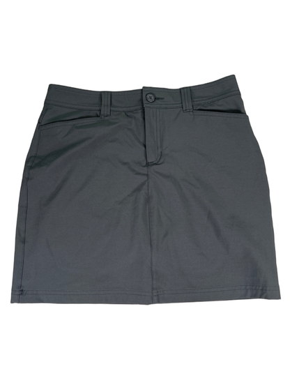 Eddie Bauer Women's Gray Lined Athletic Hiking Skort - 4