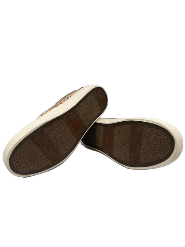 Taos Women's Beige Branch Rubber Soul Slip On Sneakers - 8 image 7