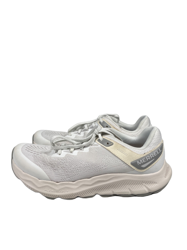 Merrell Women's White Antora 4 Lace Up Trail Hiking Sneakers - 8 Wide image 5