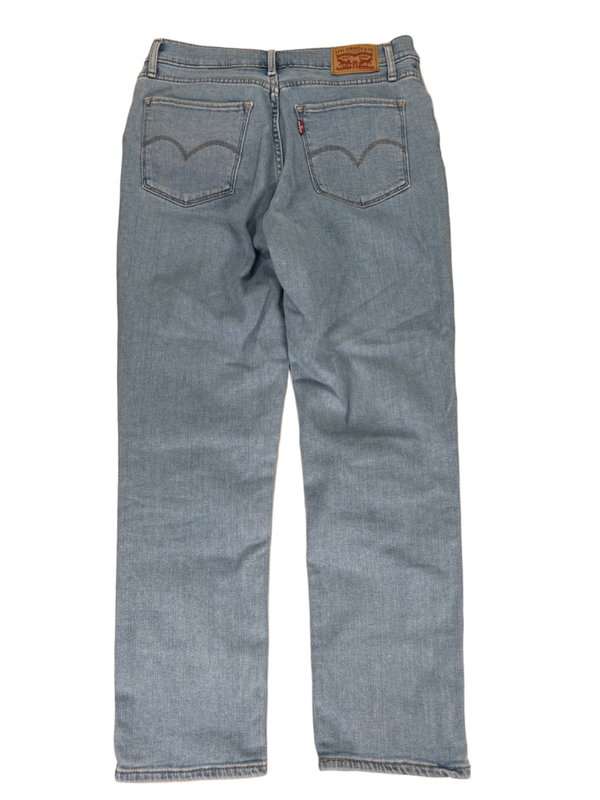 Levi's Women's Light Wash 724 High Rise Straight Crop Denim Jeans - 29 image 2