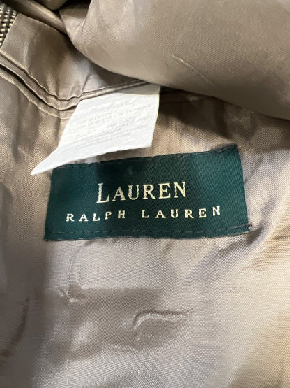 Lauren Ralph Lauren Men's Tan Wool Long Sleeve Button Up Blazer Jacket - 40 image 3