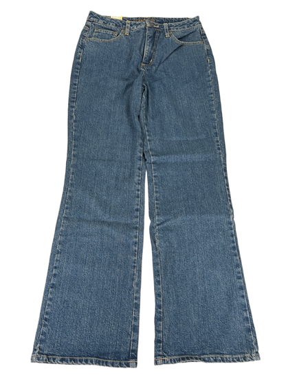 St John's Bay Women's Medium Wash Secretly Slender Bootcut Jeans - 10 Short