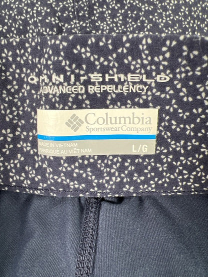 Columbia Women's Blue Omni-Shield Lined Pull On Athletic Skort - L image 3