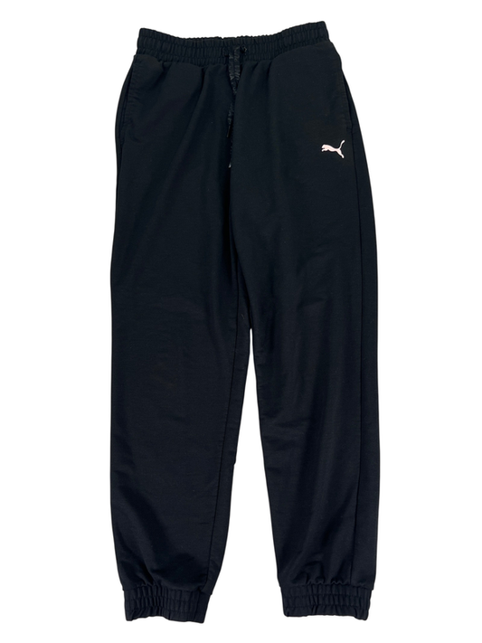Puma Women's Black Drawstring Jogger Sweatpants - S
