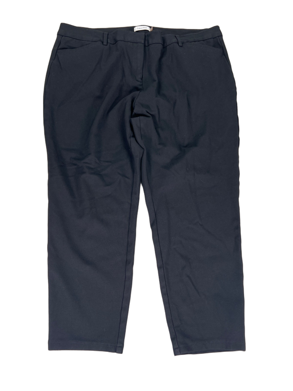 Calvin Klein Women's Black Stretch Dress Pants - Plus 20W
