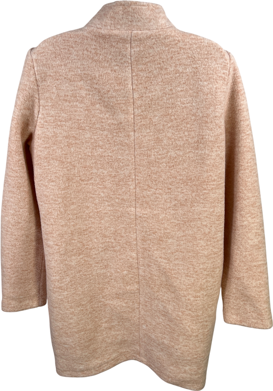 Vero Moda Women’s Pink Long Sleeve Snap Close Sweater Jacket - L image 2