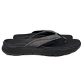 Skechers Women's Black/Gray Goga Mat Flip Flops - 10