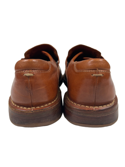 Cole Haan Men's Brown Leather Stitch Detail Slip On Loafers - 8.5 image 4