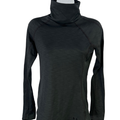 Under Armour Women's Dark Gray Coldgear Fitted Long Sleeve Athletic Shirt - S