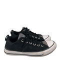 Converse Women's Black/Gray All Star Madison Sherpa Tongue Low Top Sneakers - 8