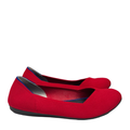 Rothy's Women's Red/Blue Knit Texture Breathable Slip On Flats - 8.5