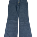 St John's Bay Women's Dark Wash Secretly Slender Bootcut Denim Jeans - 10 Short