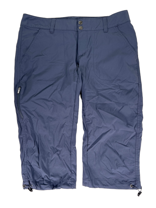 Columbia Women's Gray Saturday Trail II Snap Button Knee Pants - 10