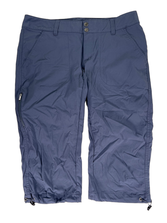 Columbia Women's Gray Saturday Trail II Snap Button Knee Pants - 10