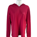 Vineyard Vines Performance Women's Red/Burgundy Long Sleeve Hooded Shirt - M