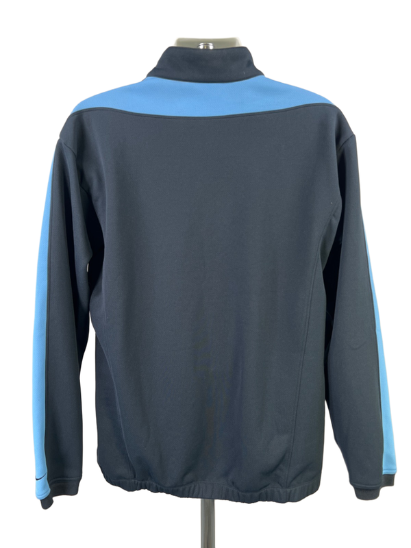 Nike Men's Blue Therma Quarter Zip Pullover Golf Jacket - XL image 2