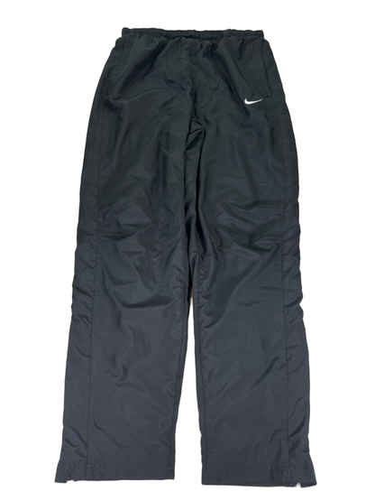 Nike Men's Black Dri-Fit Zip Ankle Athletic Track Pants - L