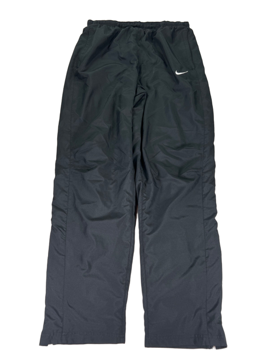 Nike Men's Black Dri-Fit Zip Ankle Athletic Track Pants - L