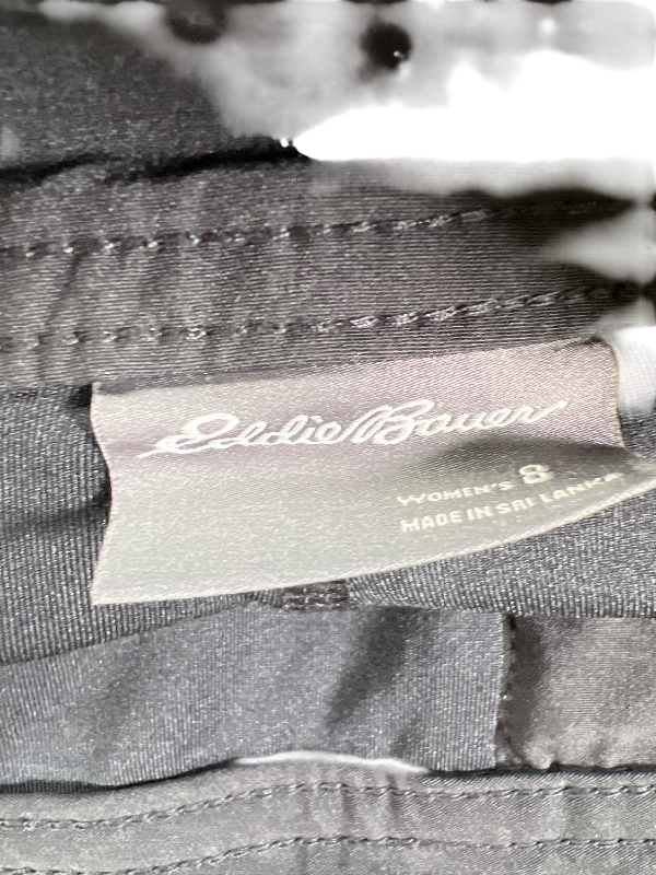 Eddie Bauer Women's Black Active Lined Skort - 8 image 3