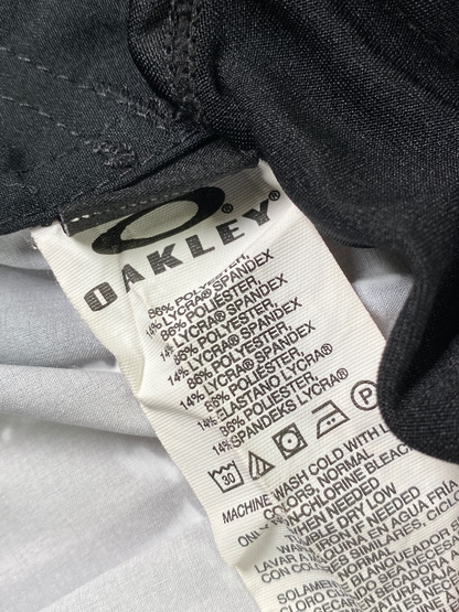 Oakley Men's Black/Beige Striped Unlined Swim Shorts - 40 image 4