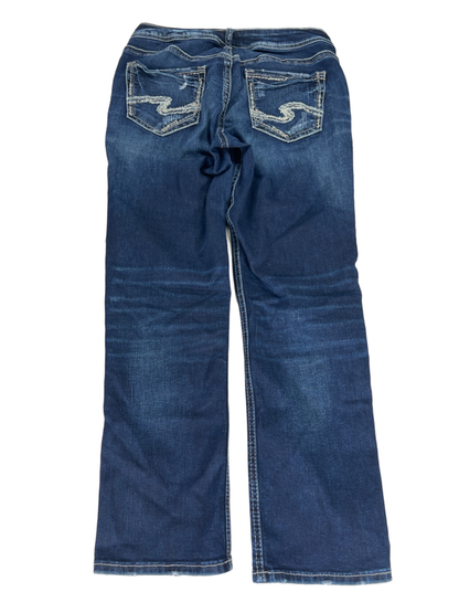 Silver Women's Dark Wash Suki Capri Denim Jeans - 27 image 2