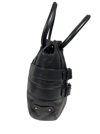 Cole Haan Women's Black Leather Hobo Shoulde Bag Purse W/ Dust Bag image 3