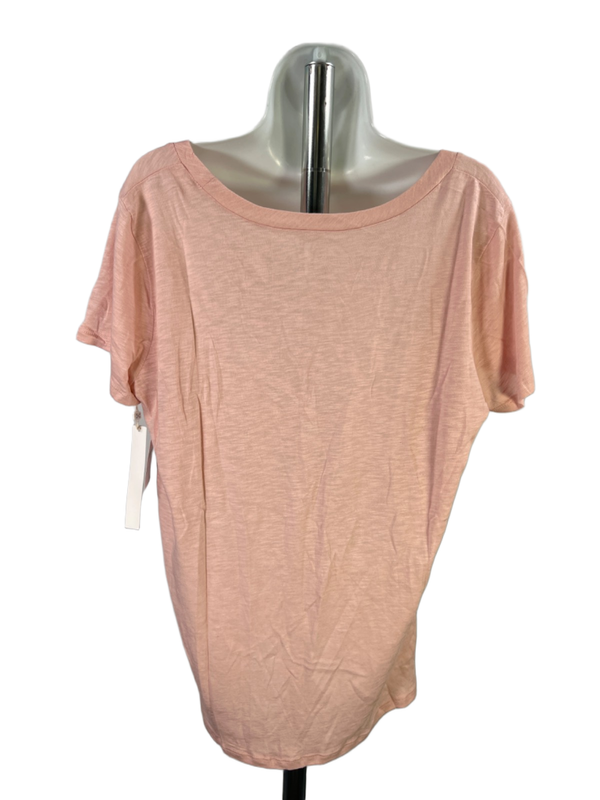 Caslon Women's Pink Lightweight Scoop Neck Short Sleeve Tee Shirt - XL image 2