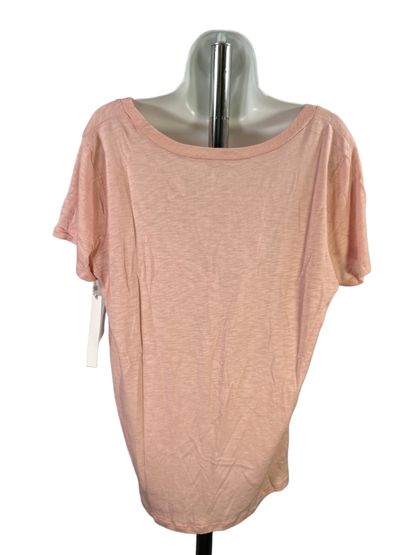 Caslon Women's Pink Lightweight Scoop Neck Short Sleeve Tee Shirt - XL image 2