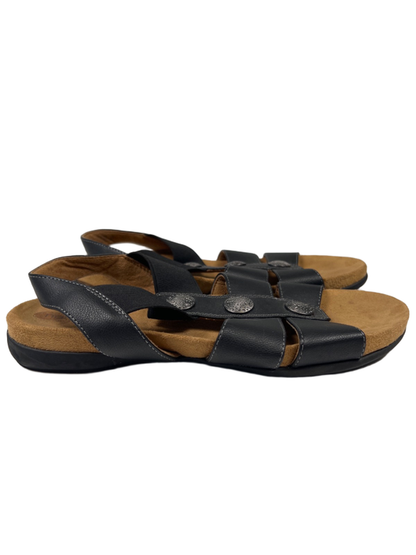 Natural Soul By Naturalizer Women's Dark Gray Amelia Slingback Sandals - 9