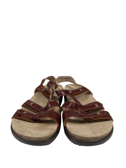 SAS Women's Brown Sorrento T-Strap Adjustable Slingback Sandals - 8 image 2