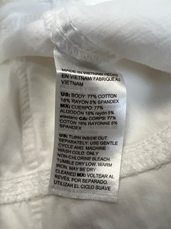 White House Black Market Women's White Pret-A-Pedi Roll Leg Pants - 4 image 4