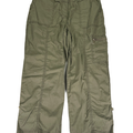 Chico's Women's Green Pull On Ankle Side Pocket Pants - 1/US 8