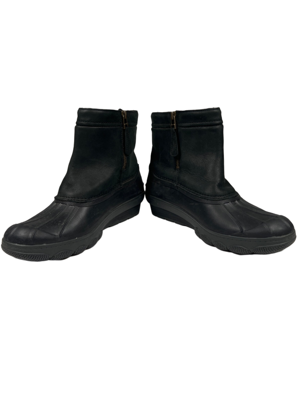 Sperry Top Sider Women's Black Saltwater Wedge Rain Boots - 8.5 image 6