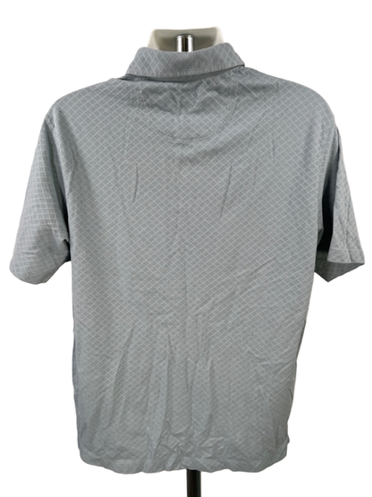 Joseph Abboud Men's Blue Short Sleeve Polo Shirt - L image 2