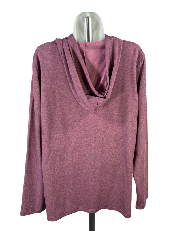 32 Degrees Cool Women's Purple Lightweight Zip Up Hooded Jacket - XL image 2