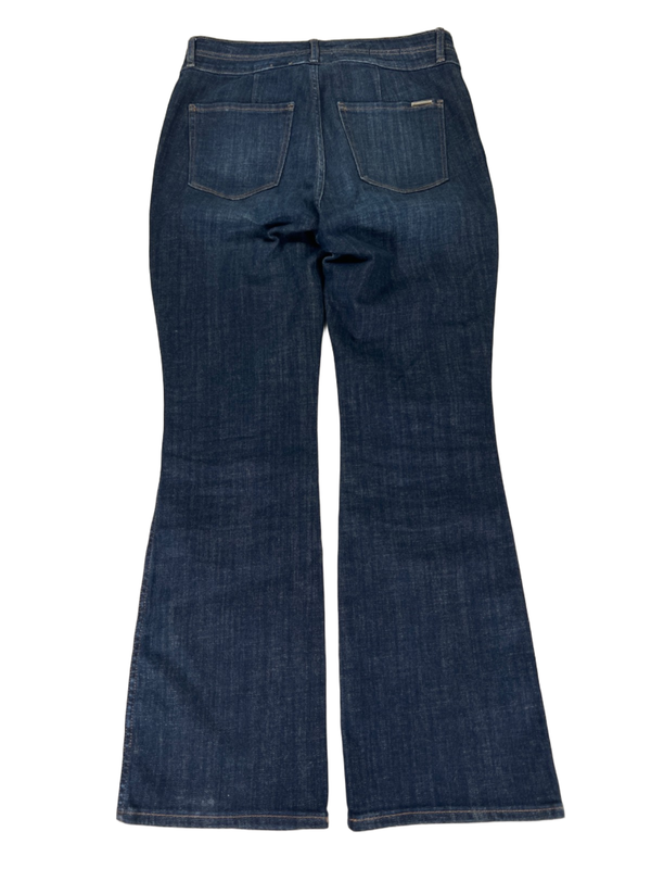 White House Black Market Women's Skinny Flare Extra High Rise Jeans - 8 Petite image 2